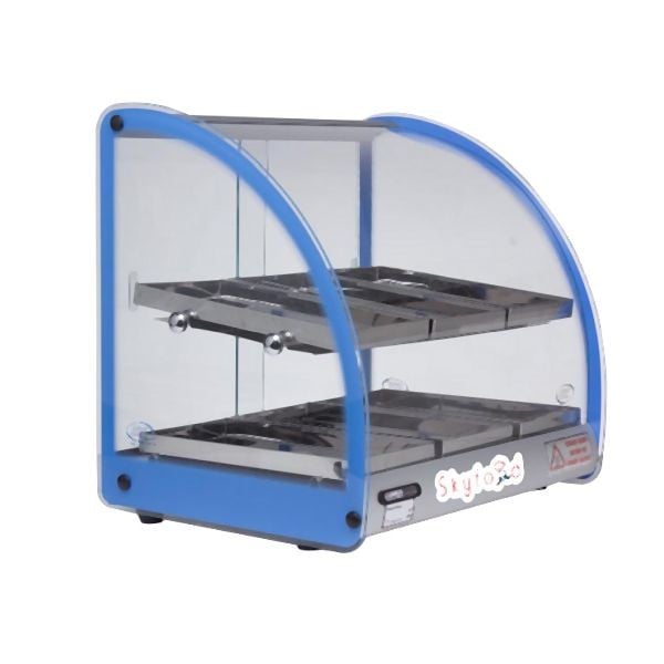 Skyfood Display Case, Heated Deli, Countertop, blue, FWD2-18B