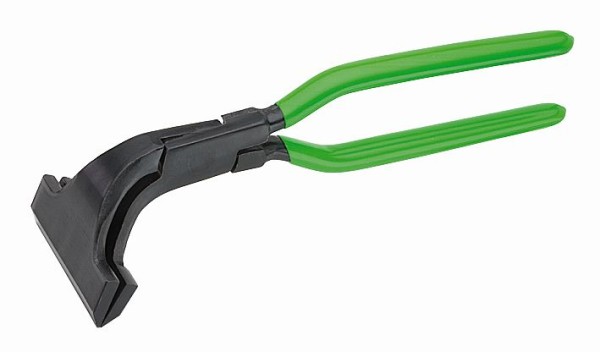 Freund Seaming pliers, bent of 45°, lap joint, 100 mm, 01090100