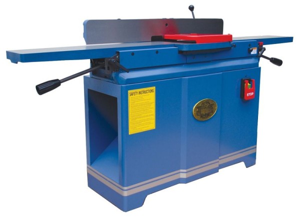 Oliver Machinery 8" Parallelogram Jointer with 4 Sided Insert Helical Cutterhead, Motor 2 HP, 4.235.201