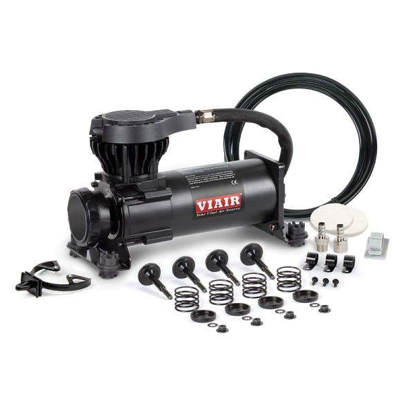 VIAIR 310 Stealth Series Single Compressor Kit (12V, 100% Duty @100 PSI, 50% Duty @200 PSI, Sealed IP67) CE, RoHS, REACH, 31030