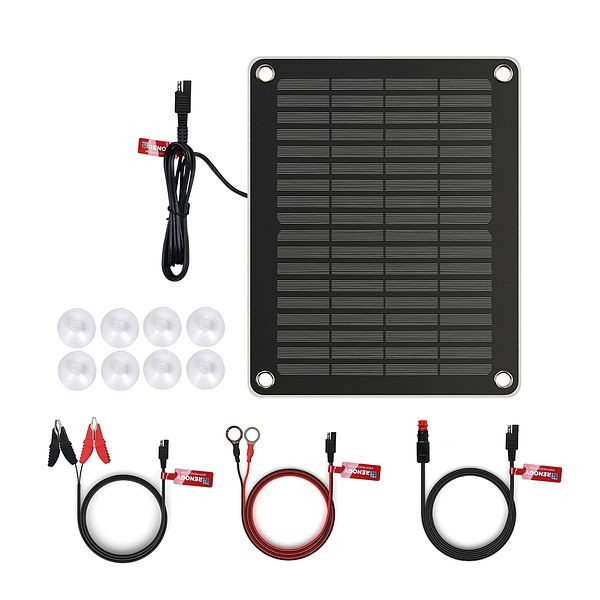 Renogy 5W Solar Battery Charger and Maintainer, RSP5BM
