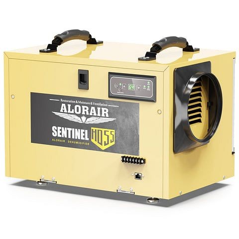 AlorAir Sentinel HD55, Gold, Commercial Dehumidifier, with Drain Hose for Crawl Spaces, X002WCF2RB