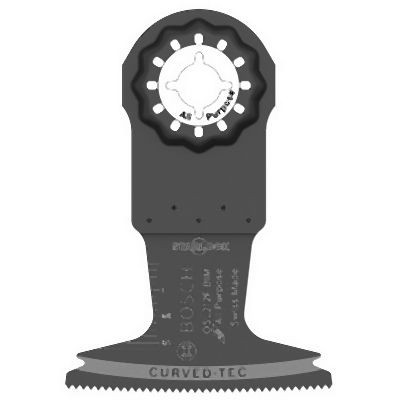 Bosch 2-1/2 Inches Starlock® Oscillating Multi Tool Bi-Metal Plunge Cut Blade, 2608664839