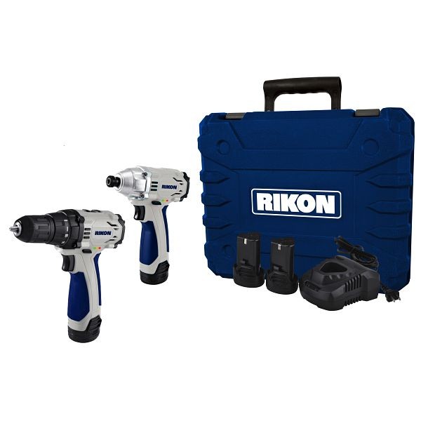 RIKON 12v Li Drill/Impact Driver Combo Kit, 31-122