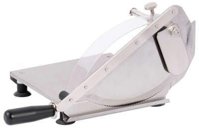 Louis Tellier Bread slicer, Stainless Steel base, Round blade with stop, 703SX