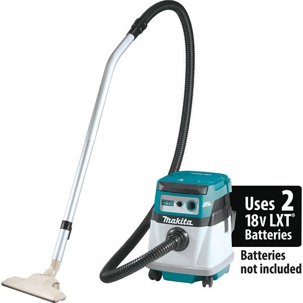 Makita 18V X2 (36V) LXT Lithium-Ion Brushless Cordless 4 Gallon Wet/Dry Dust Extractor/Vacuum (Tool Only), XCV14Z