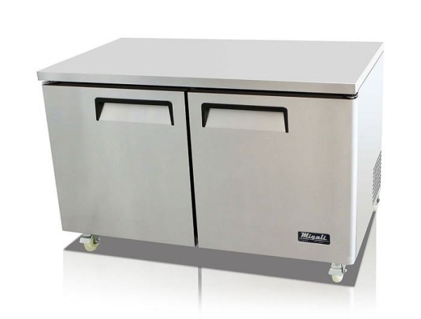 Migali 60″ Under-counter & Work Top Refrigerator, 60.2"x30"x37.25" (WxDxH), 134A, C-U60R-HC