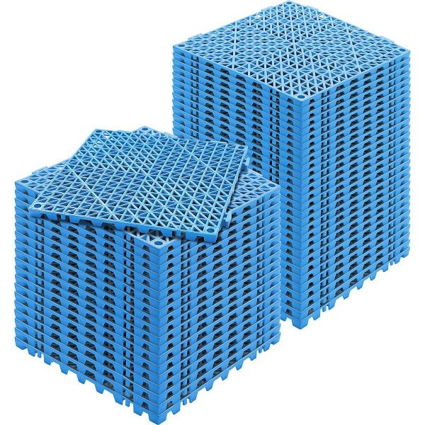 VEVOR Interlocking Tile Blue, 50 Pieces, HZXSJDD1212YAA9J2V0