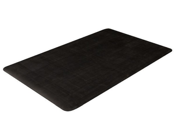 Crown Matting Technologies Workers-Delight Corrugated Rubber Mat 9/16" 2'x3' Black, WK 3823BK