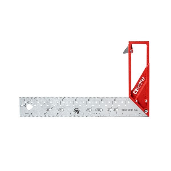 Kapro 10" Ledge-It Try & Mitre Square with Stainless Steel Blade, 353-10