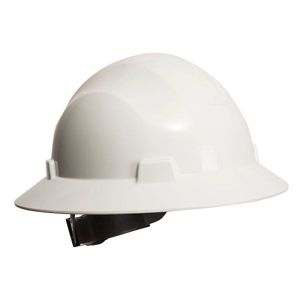 Portwest Full Brim Premier Hard Hat, White, PS56WHR