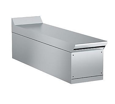 Electrolux Professional EMPower Restaurant Range worktop, ambient, 8", stainless steel, may be installed on refrigerated base or open cupboard, 169138