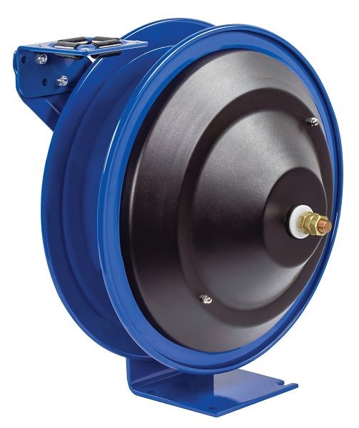 Coxreels Spring Rewind Welding Cable Reel: 35' 6GA cable capacity, less cable, P-WC Series, P-WC13L-3506