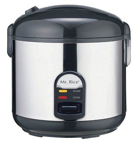 Sunpentown 20-cup (Cooked Rice) Cooker, Stainless steel, SC-1812S