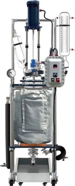 Across International Ai 50L Jacket Reactor with Explosion-Proof Motor & Controller 220V, R50ex