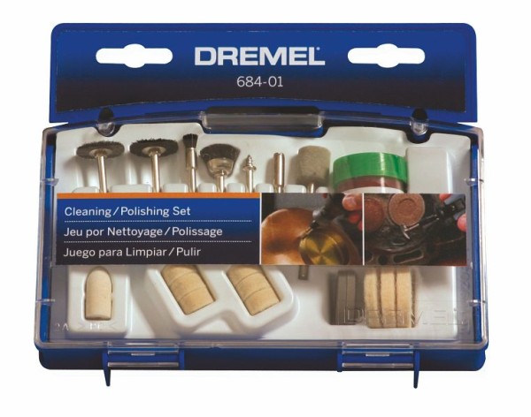 Dremel 20-Piece Cleaning and Polishing Kit, 26150684AA