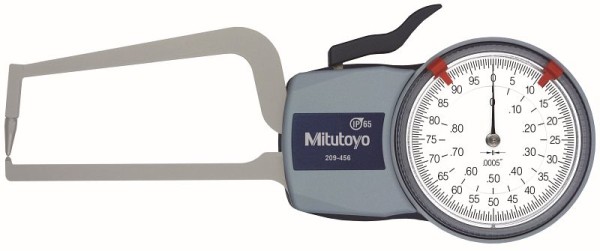 Mitutoyo Dial Caliper Gage Cggo 0-.8", 209-456