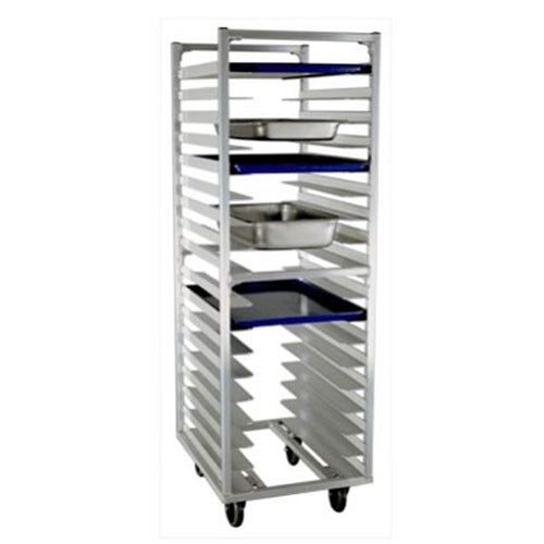 New Age Industrial Roll-In Refrigerator Rack, Open Frame Design, Holds Pans By The Lip Only, 95433