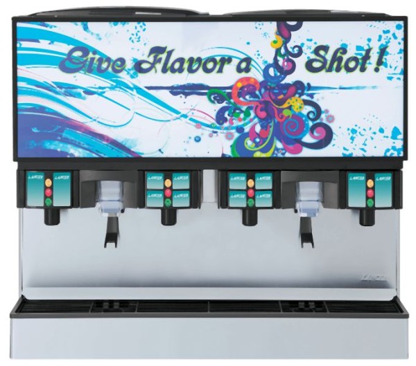 Lancer Flavor Select 44 Cube & Cubelet Ice Beverage Dispenser, 75-9999-081209