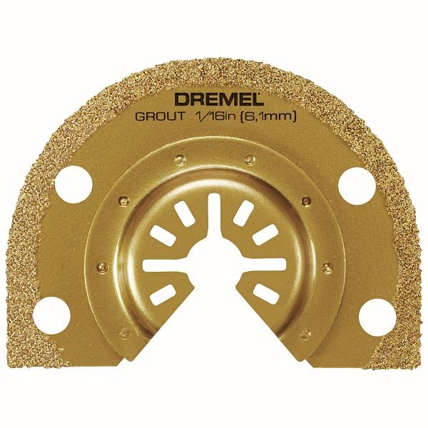Dremel 1/16 Inches Carbide Grout Removal Oscillating Blade, 2615M501AC