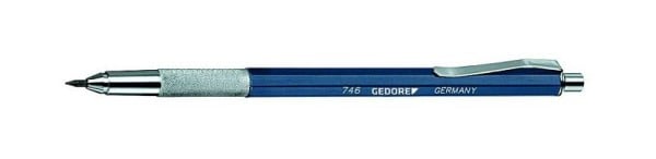 GEDORE Scriber with replaceable tip, for Metal, with Drop mechanism, Carbide, 140 mm long, 746, 6559610
