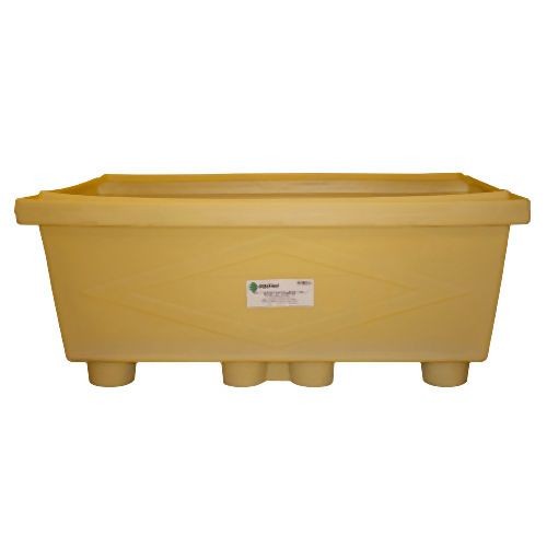 ENPAC Poly Safetypack Outdoor Drum Storage Base Only, Yellow, 2106-YE