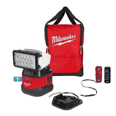 Milwaukee M18 Utility Remote Control Search Light with Portable Base, 2123-20