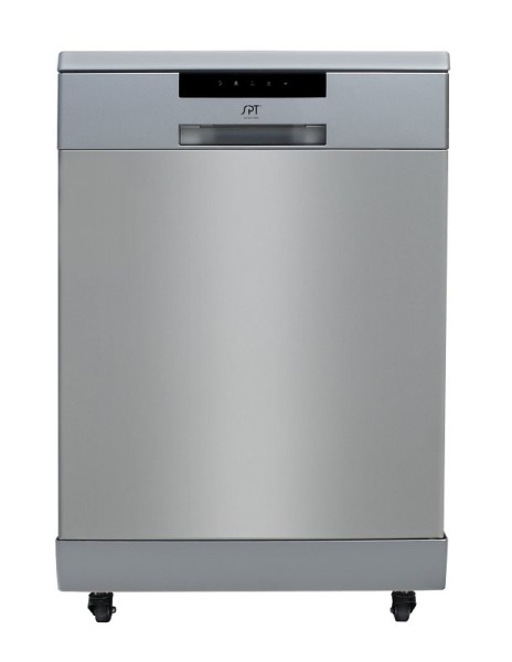 Sunpentown Energy Star 24" Portable Stainless Steel Dishwasher, Stainless Steel, SD-6513SS