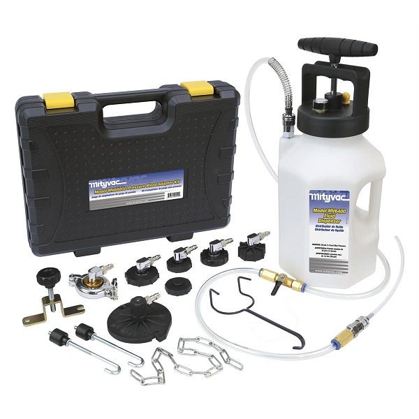 MityVac Professional Hydraulic Brake and Clutch Pressure Bleeding System, Set 2, MV6840