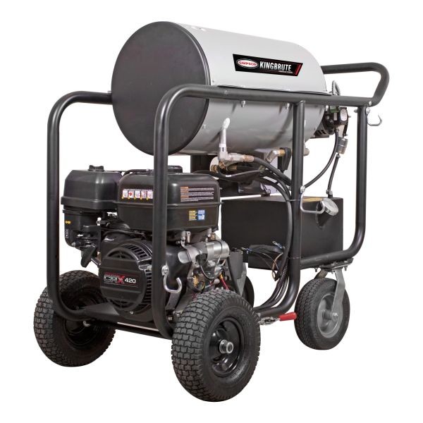 Simpson Professional Gas Pressure Washer 4000 PSI at 4.0 GPM CRX® 420 with AAA® Industrial Triplex Pump, Hot Water, 65132