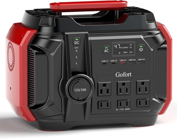 Gofort Portable Power Station 500W, GF-A501