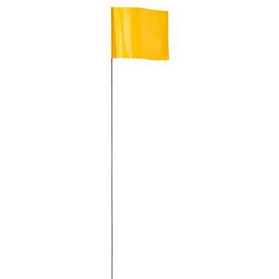Milwaukee 2.5" x 3.5" Yellow Flag Stakes, 78-004