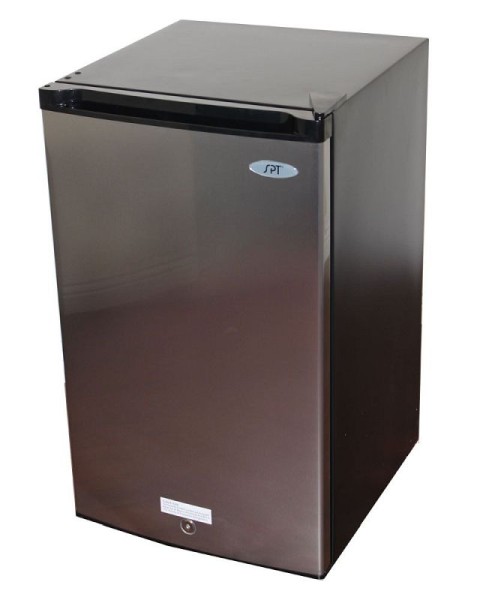 Sunpentown 3.0 cu.ft. Upright Freezer with Energy Star, Stainless Steel, UF-304SS