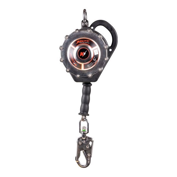 KStrong BRUTE Sealed 30 ft. SRL with stainless steel cable and stainless steel swivel snap hook, UFS570030