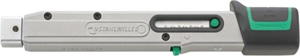 Stahlwille 730/4 Quick MANOSKOP Torque Wrench for inserts, Size 4; 8-40 Nm Torque range, ST50184004