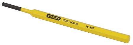 Stanley Pin Punch, 3/16 x 5/16", 16-233