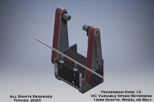 Cuttermasters Tradesman Edge Dual 2″x48″ Belt Sander, Tormek Kit, TE-TBK