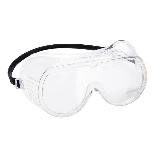 Portwest Direct Vent Goggles, Clear, PW20CLR