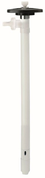 Lutz Pump Tube PVDF for concentrated acids and alkalis, 0122-200