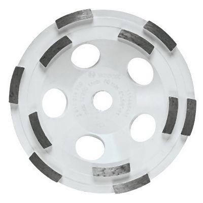Bosch 5 Inches Double Row Segmented Diamond Cup Wheel, 2610054750