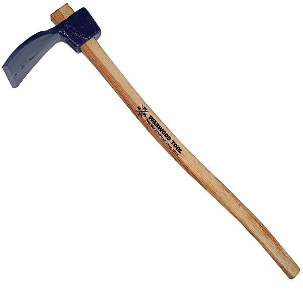 Warwood Tool 5 lb Carpenter Adze, 34" hickory handle, 5" blade, 1221