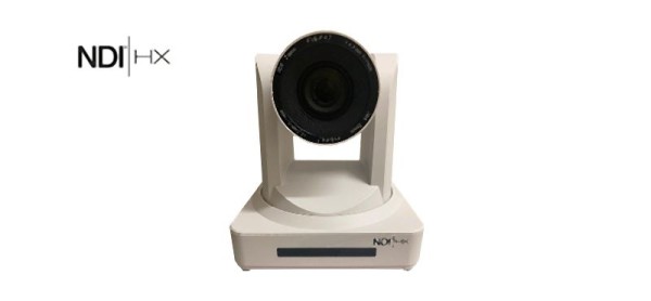 Alfatron NDI PTZ camera with 20X Optical zoom. SDI and HDMI outputs. White, ALF-20X-NDICW