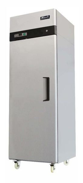 Migali 1 Door Reach-In Freezer, 28.7"x33.2"x83.8" (WxDxH), All natural, R290, C-1F-LHH-HC