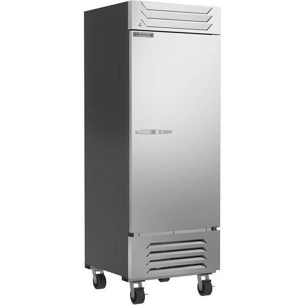 Beverage-Air Slate Freezer, Solid Door Bottom Mount Reach-In, Exterior Dimensions: WxDxH: 30 1/16” X 33 15/32” X 85 41/64”, SF1HC-1S