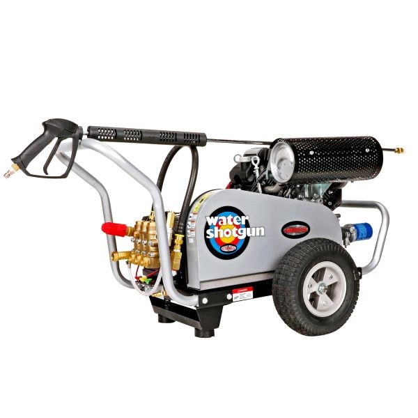 Simpson Professional Belt Drive Gas Pressure Washer 5000 PSI at 5.0 GPM HONDA GX690 with COMET Triplex Plunger Pump, Cold Water, 60243
