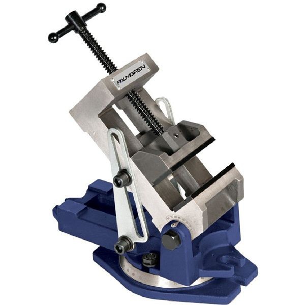 Palmgren Industrial style angle vise with swivel base, 4", 9611405
