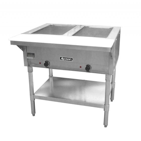 Adcraft 2 Bay Steam Table, ST-120/2