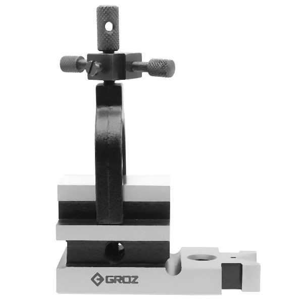 Groz V-Block and Clamp Set, Steel, 2910