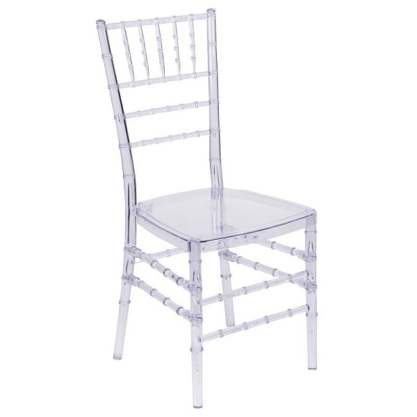 Flash Furniture Flash Elegance Crystal Ice Blue Stacking Chiavari Chair, BH-ICE-CRYSTAL-BL-GG