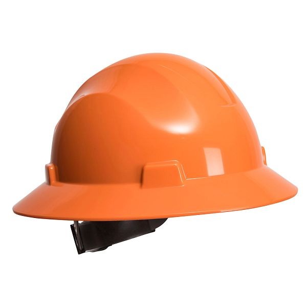 Portwest Full Brim Premier Hard Hat, Orange, PS56ORR